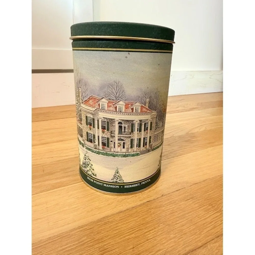 Vintage Y2K Reeses Chocolate Storage Tin Container Hersheys 1994 - Picture 5 of 5